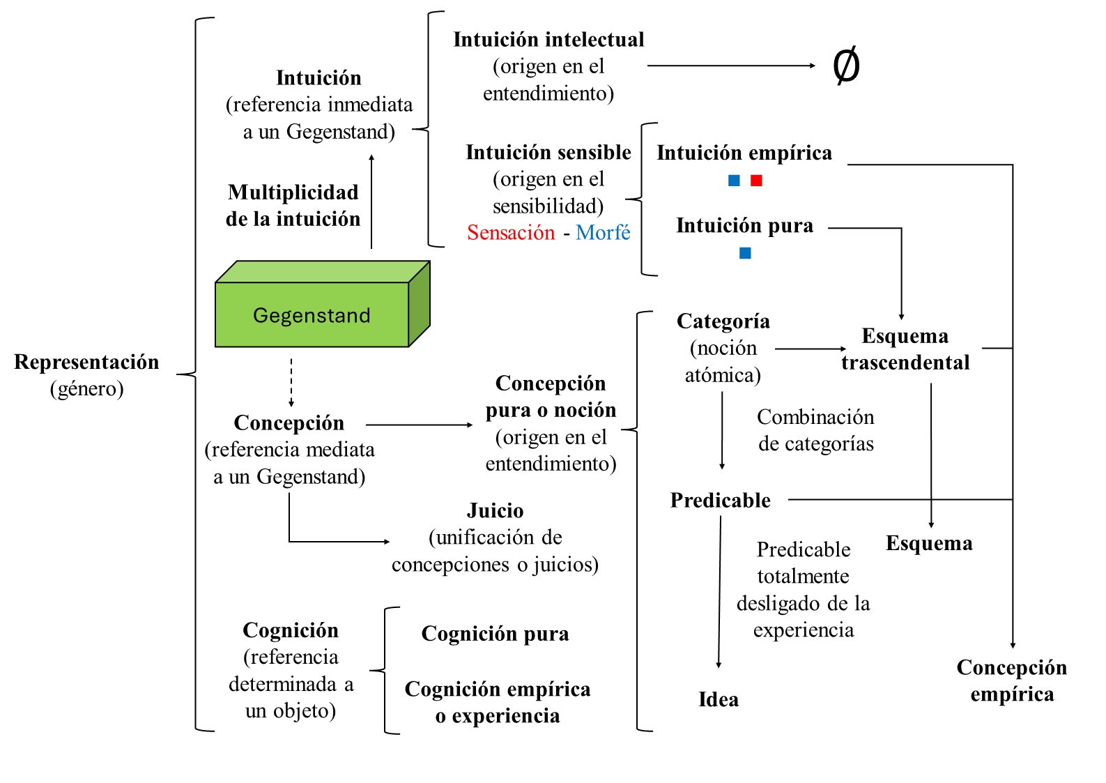 Taxonomía de las representaciones